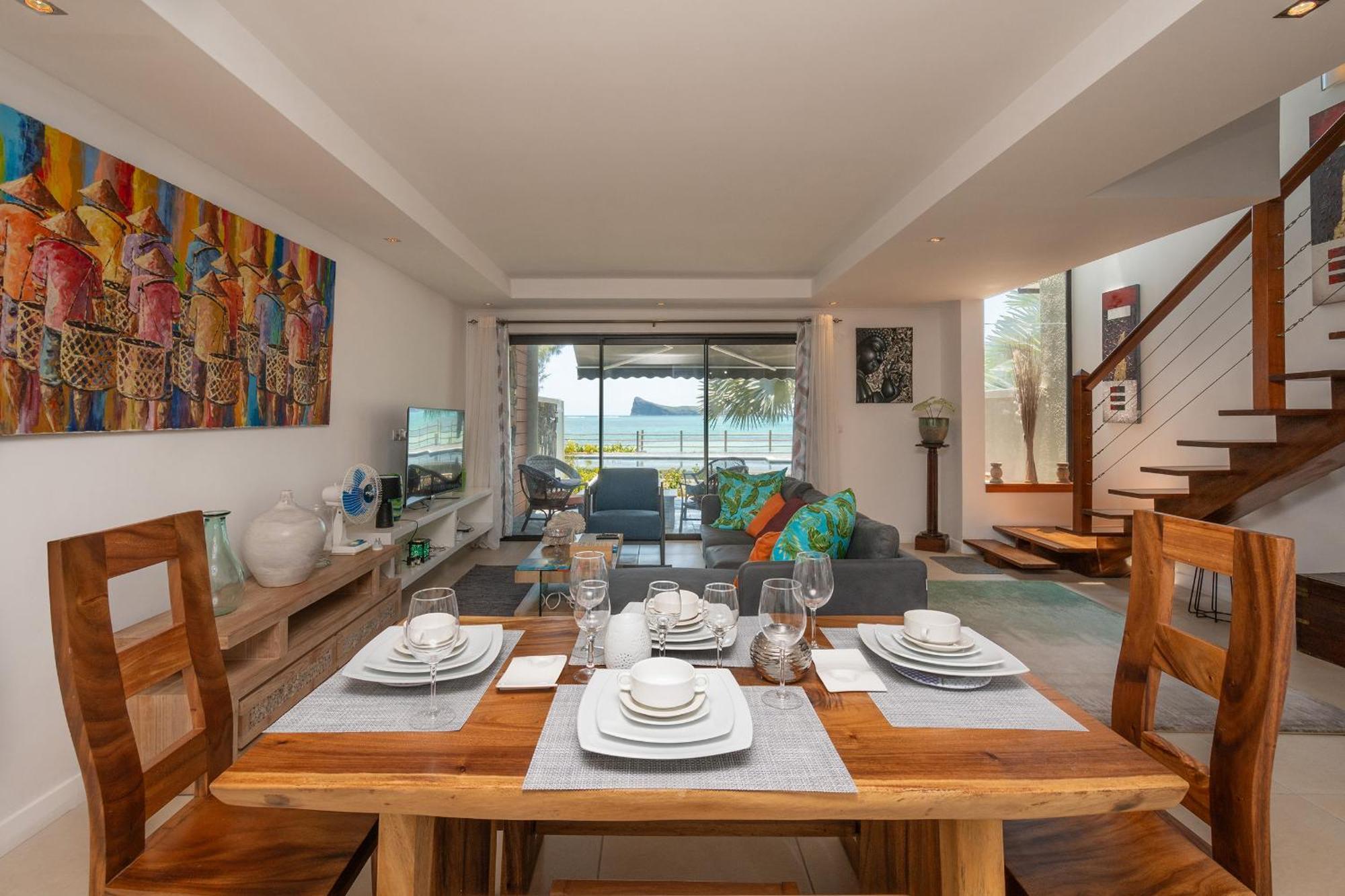 Luxury Beachfront Duplex, Coin De Mire View / 3Bed Cap Malheureux Zewnętrze zdjęcie