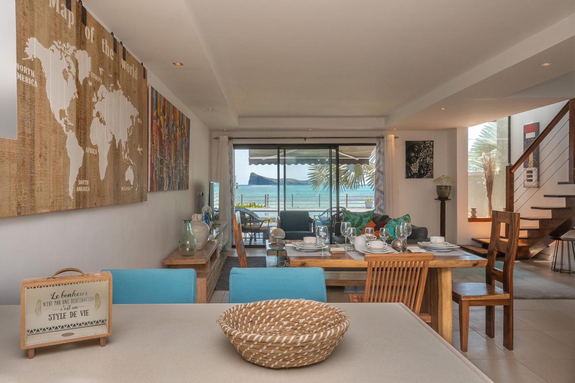 Luxury Beachfront Duplex, Coin De Mire View / 3Bed Cap Malheureux Zewnętrze zdjęcie